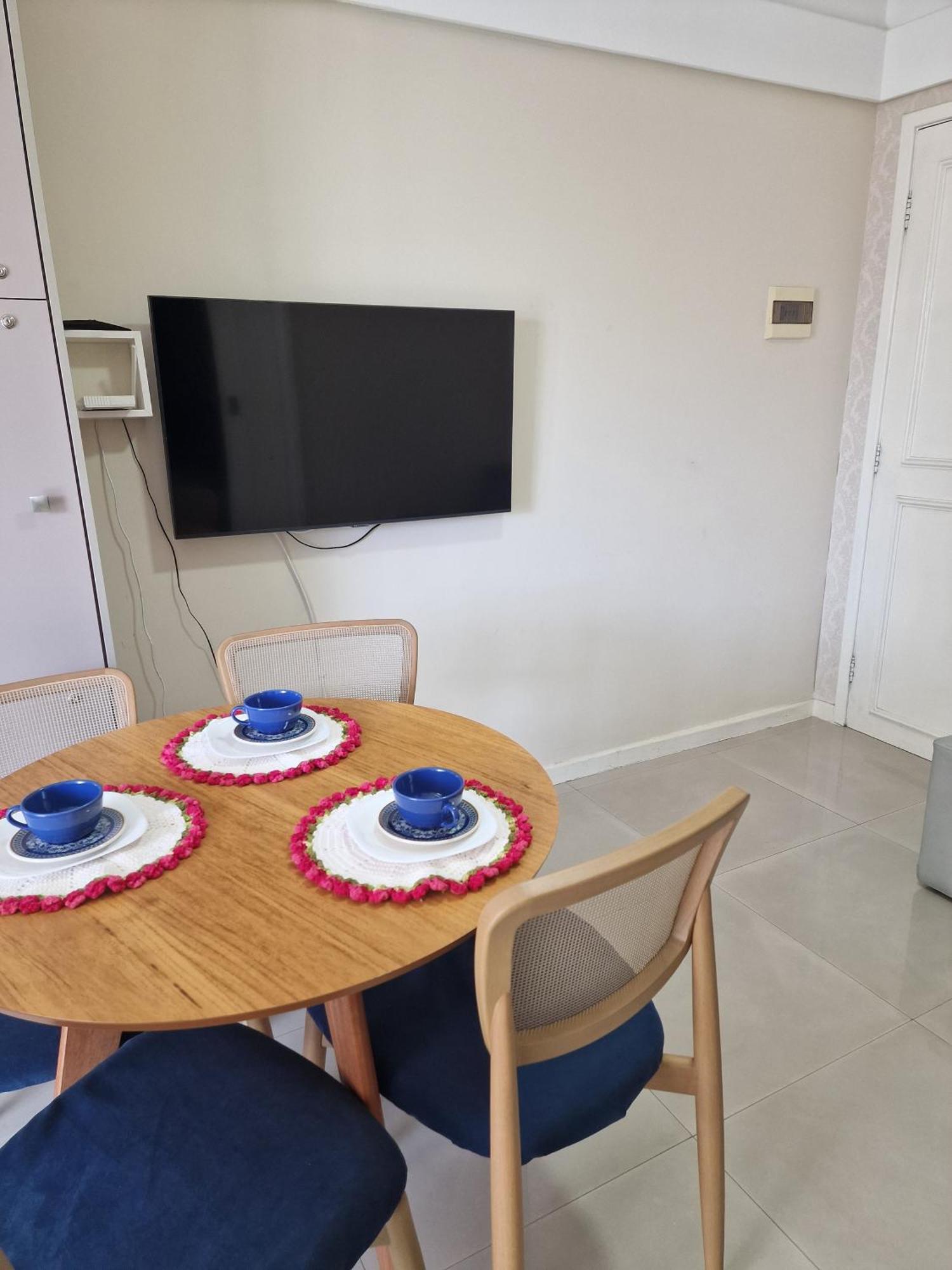 וילה ולייה Flat Na Praia Da Costa מראה חיצוני תמונה