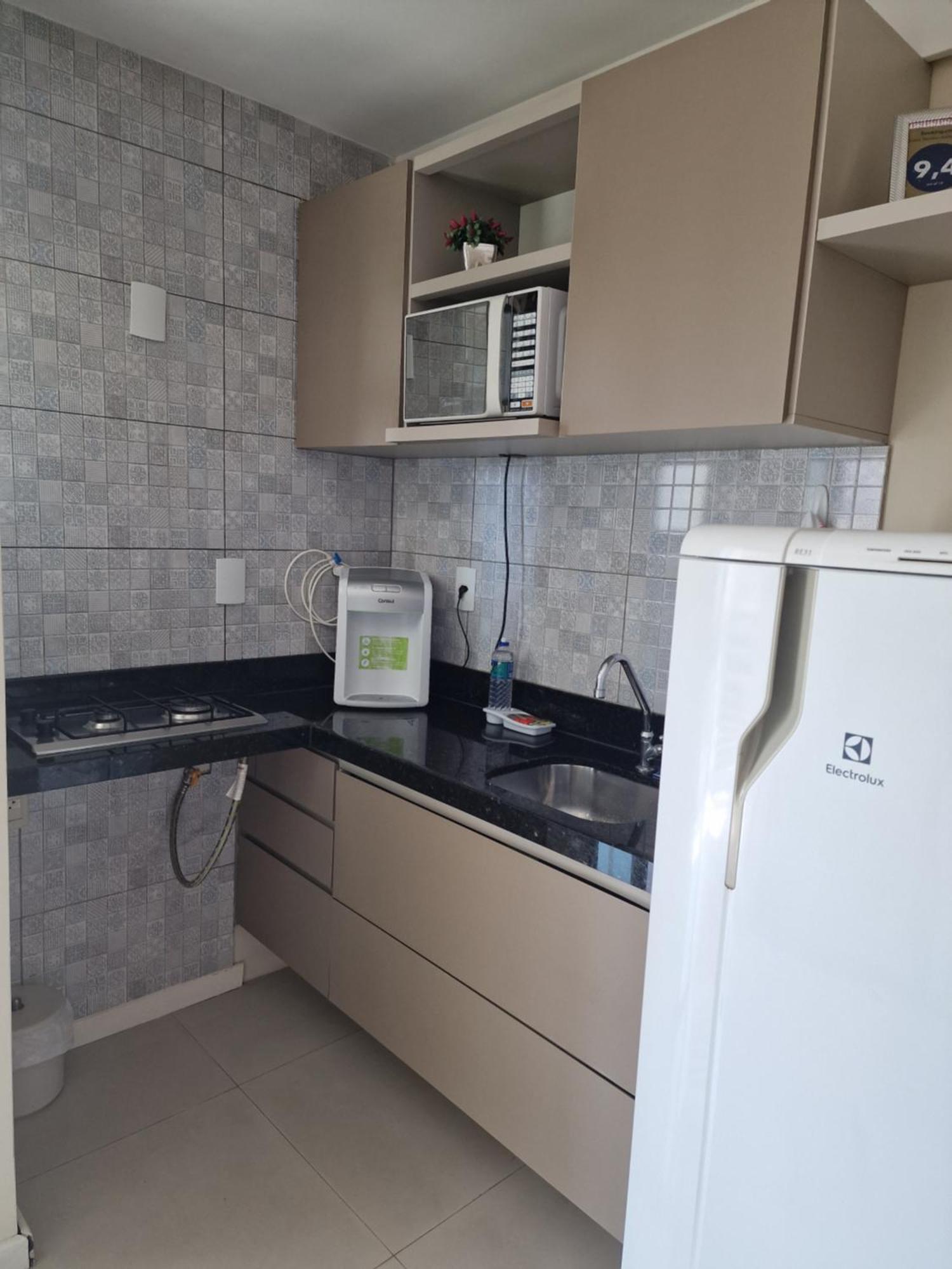 וילה ולייה Flat Na Praia Da Costa מראה חיצוני תמונה